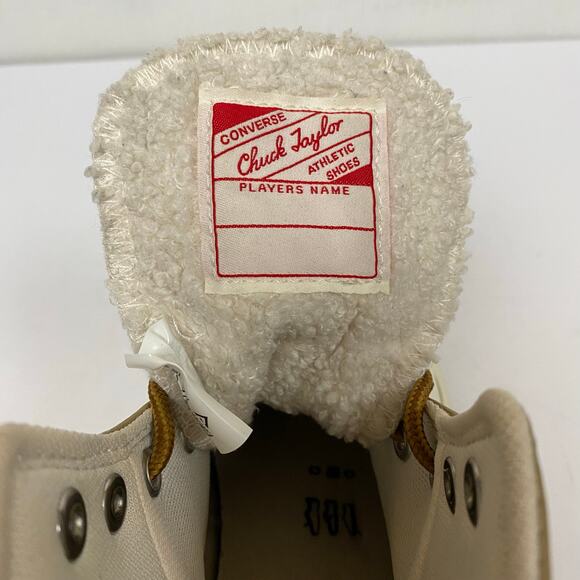 Converse Run Star Hike Hi Nomad Khaki Wheat Sherpa Leather Sneakers Size 10.5 - Picture 11 of 12